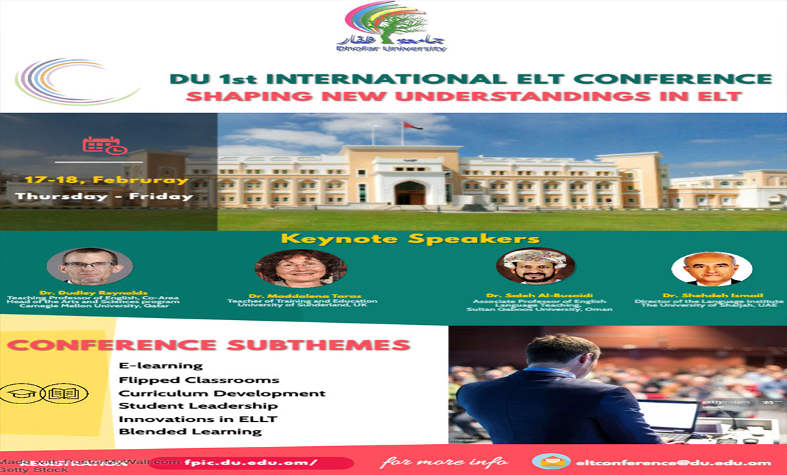 DU 1st International ELT Conference
